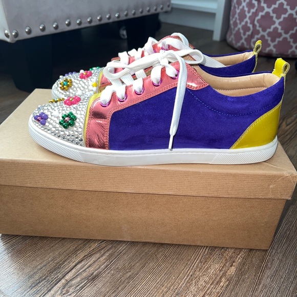 Gondocandy Suede Red Bottom Sneaker